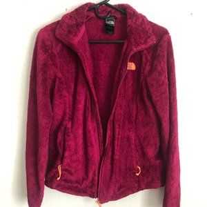 Northface Pink Fuzzy Jacket